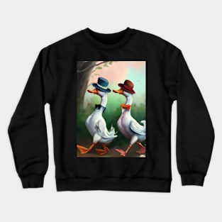 Two ducks Crewneck Sweatshirt